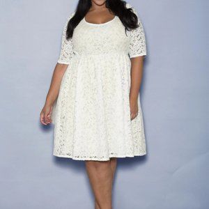 SWAK Harlow White Lace Dress NWT